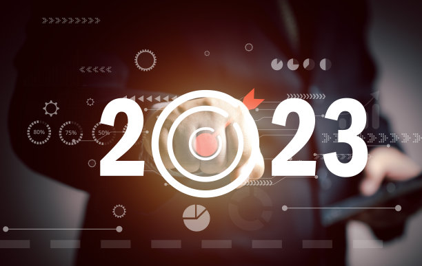 营销策略概念。2023年选定的营销目标受众目标。商人制定全球营销策略。数字营销。图片下载