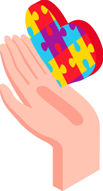 自闭症意识图标图片下载