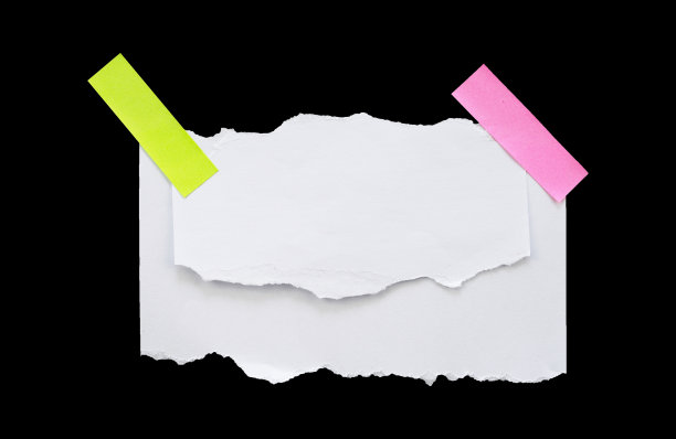 带胶带的破纸，用于文本复制空间图片下载