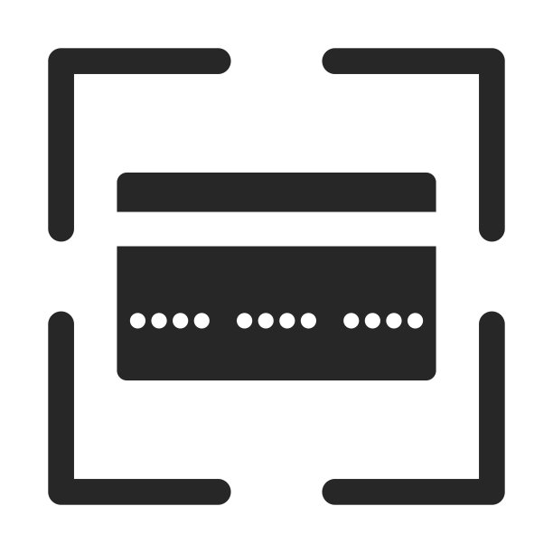 信用卡验证图标矢量素材图片下载
