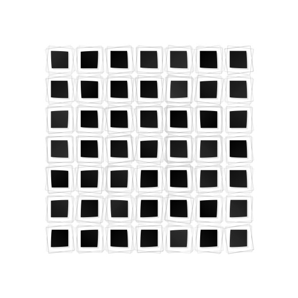 抽象几何插图与框架和正方形图片下载