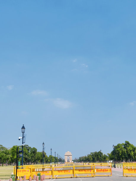 印度门路障图片下载