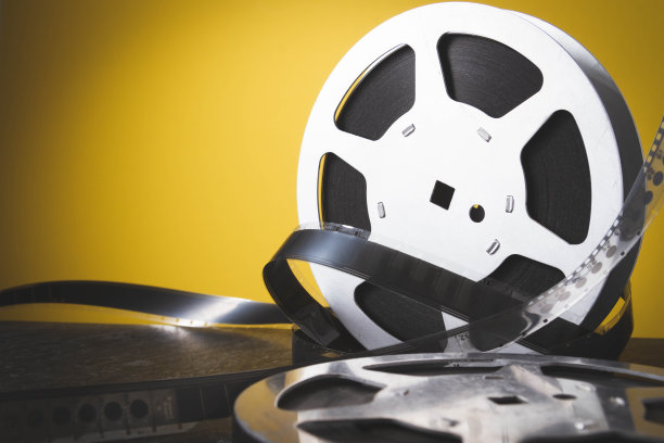 老电影。电影卷轴。模拟电影。盒式电影。图片下载