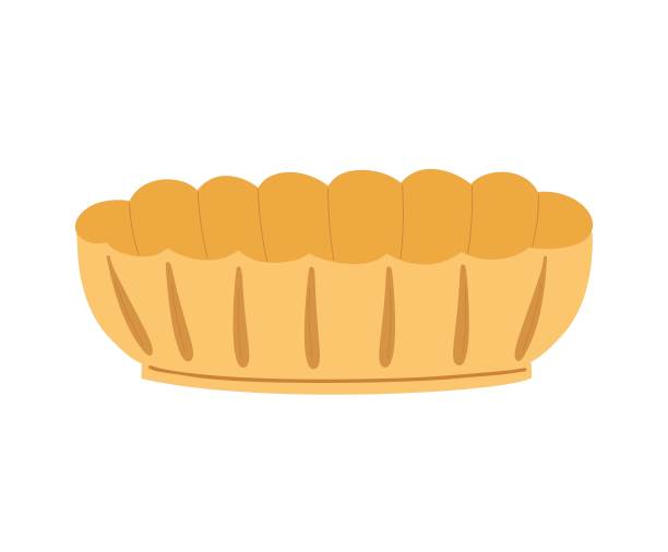 装饰盆栽盆栽盆景树矢量插图，家庭花卉简单的卡通风格对象，日本传统文化元素在简单的平面风格图片下载