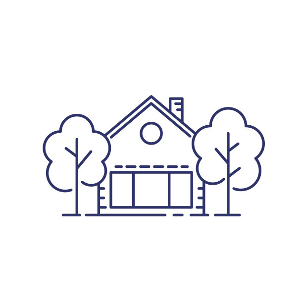 健身，健康，健身房时尚图标上的圆圈图片下载