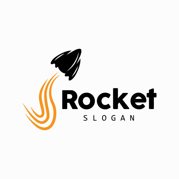 火箭标志设计，空间探索飞行器图片下载