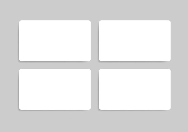 空白模板。平面，白色，空白拼贴模板。矢量插图。图片下载