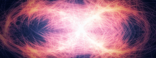 三维插图火焰燃烧在抽象的形状图片下载