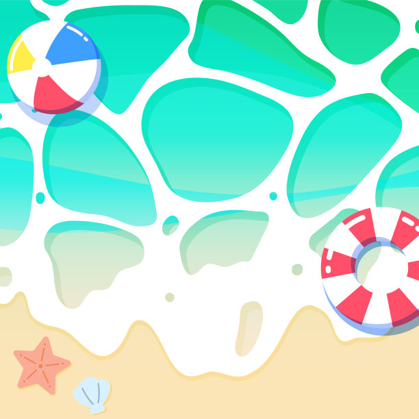 美丽的海洋鸟瞰图图片下载