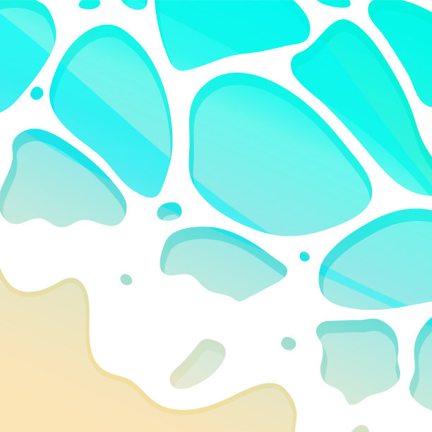 美丽的海洋鸟瞰图图片下载