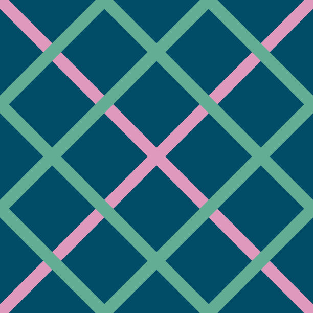 绿色，粉色，沙拉花的方格图案。用于墙纸，纺织品，桌布的无缝多色格子印花图片下载