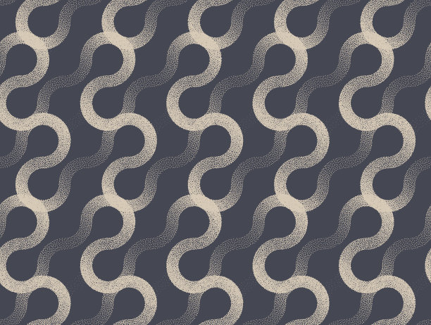 波浪纠结的线条无缝模式趋势矢量现代抽象背景图片下载