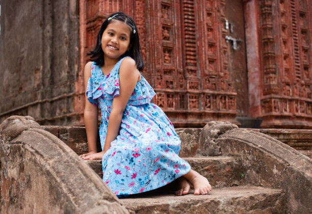 西孟加拉邦的兵马俑神庙图片下载