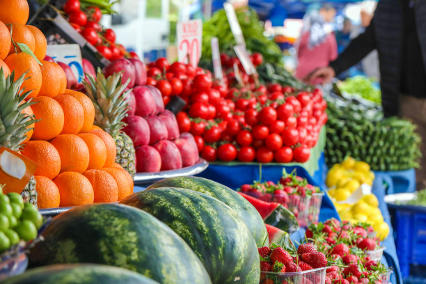 杂货店，水果店，维他命吧，农贸市场图片下载