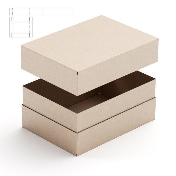 自定义托盘和盖子零售盒图片下载