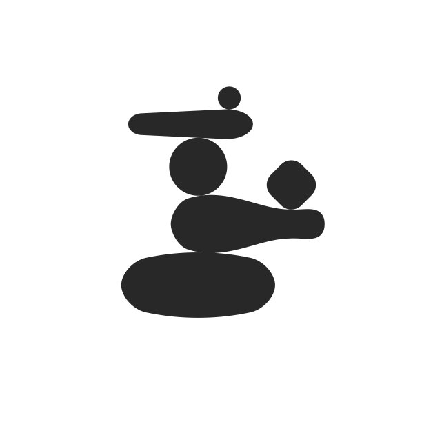 平衡图标，一堆石头图片下载