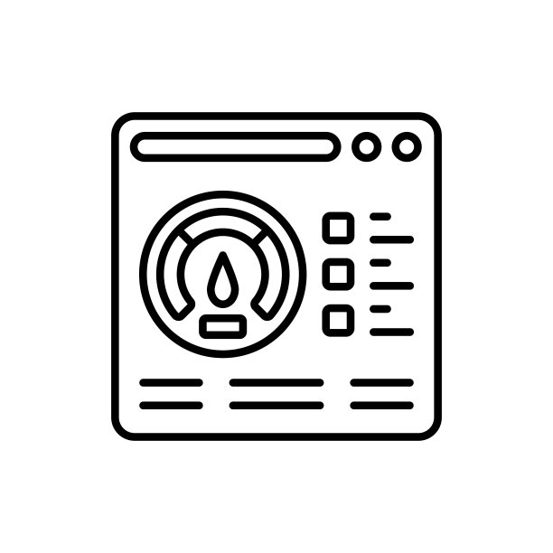 矢量互联网速度图标标志图片下载