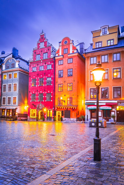 瑞典斯德哥尔摩。格拉玛斯坦市中心，斯托托格特广场。图片下载