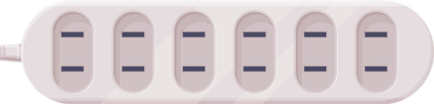 带电源线的扩展插座图片下载