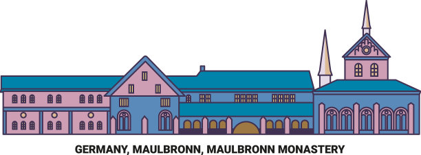 德国毛尔布朗修道院旅行图片下载