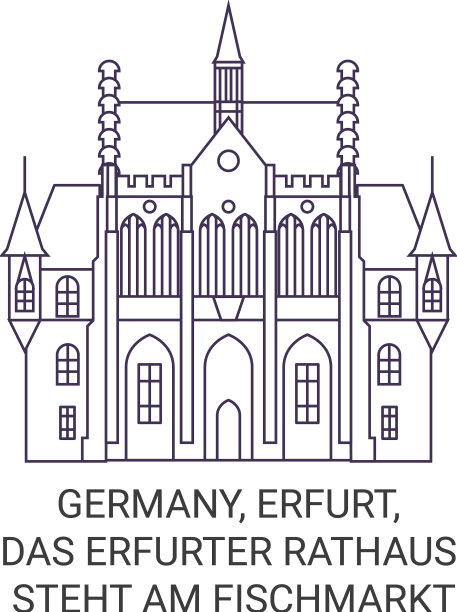 德国莱茵河畔爱尔福特市政厅正在举行图片下载