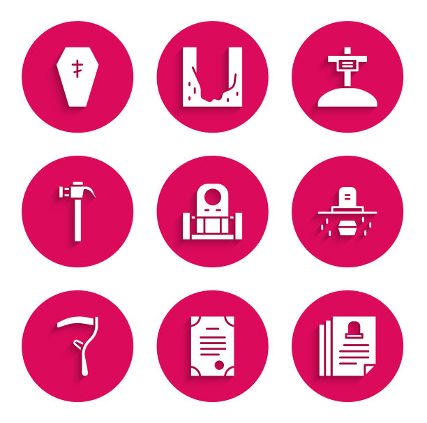 设坟墓，墓碑，死亡证明图片下载