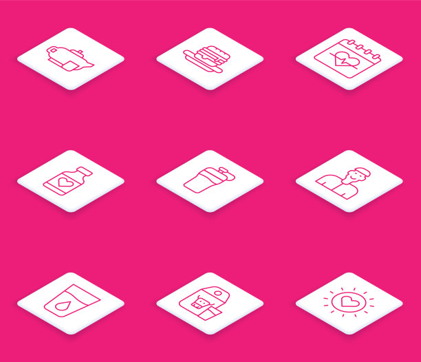 设置线茶壶与杯垃圾食品心率图片下载