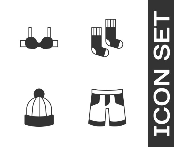 集短胸裤或短裤、冬季帽袜icon图片下载