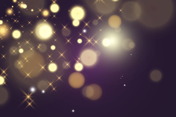 灿烂的金尘矢量闪耀。闪闪发光的装饰品作为背景。矢量插图。图片下载