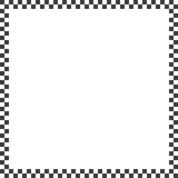 黑色格子框。相框。矢量插图。图片下载