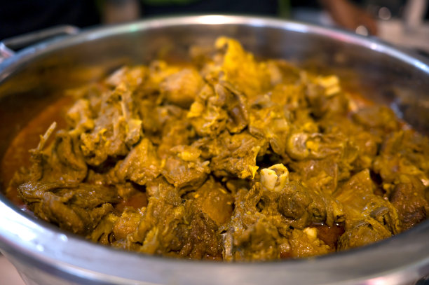 羊肉咖喱特写图像食品库存照片图片下载