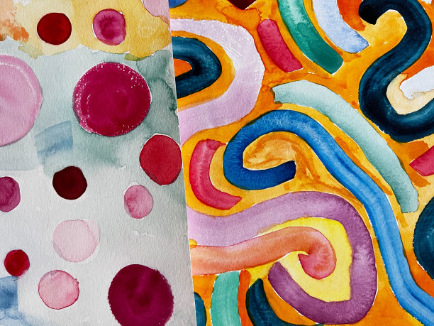 绘画抽象背景图片下载