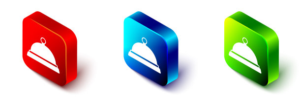 等距覆盖着一盘食物的图标图片下载