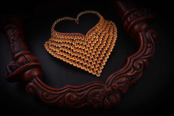 情人形钻石项链图片下载