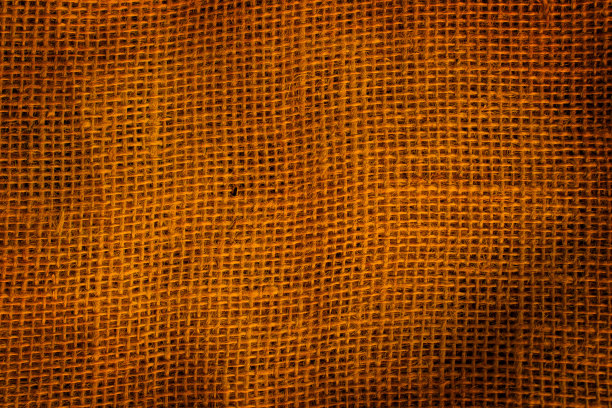 抽象的橙色织物纹理或背景图片下载