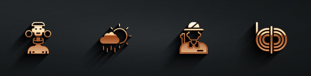 集非洲部落男云与雨猎人图片下载