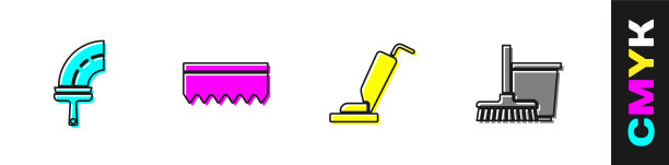 设置橡胶清洁剂，用于窗户海绵真空和图片下载