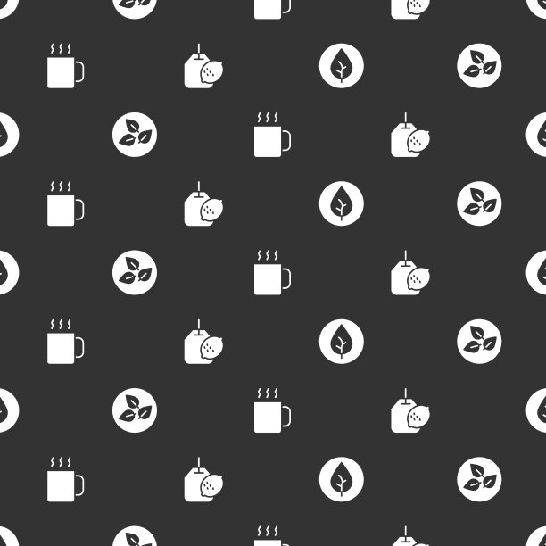 将茶叶、茶杯和柠檬袋放入杯中图片下载