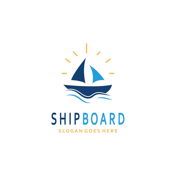 游轮矢量图标插图设计图片下载