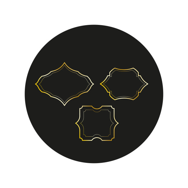 雕刻的老式框架。复古花框。优雅的豪华。相框。矢量插图。图片下载