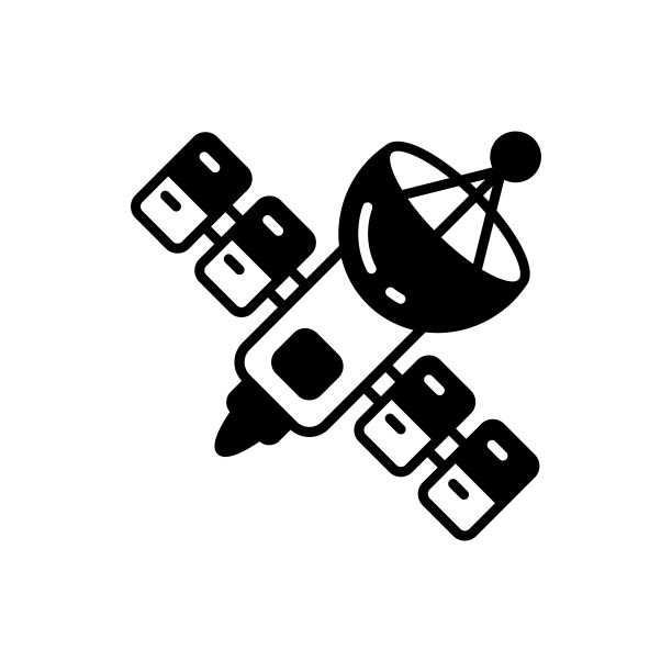 矢量超精确GPS图标标志图片下载