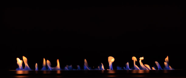 现代燃气壁炉火焰纹理图片下载