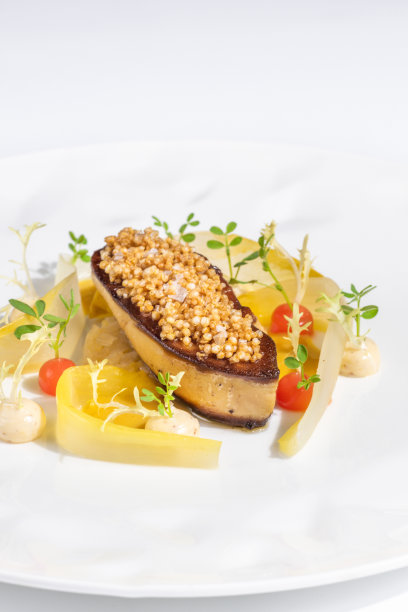 炸鹅肝是美食图片下载