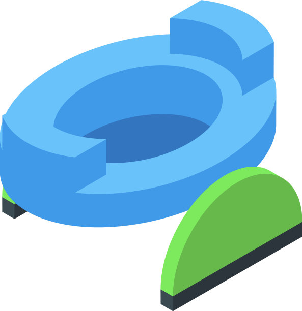 儿童马桶图标等距婴儿马桶图片下载