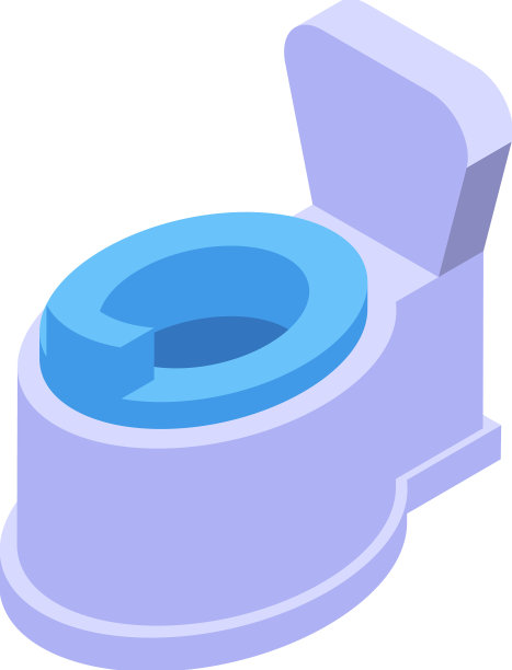 卫生间马桶图标等距儿童宝宝图片下载