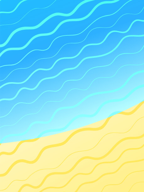 《沙与海》抽象简单的背景图片下载