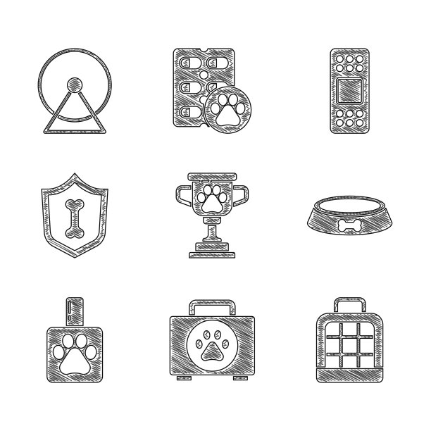 设置宠物急救箱，携带食物图片下载