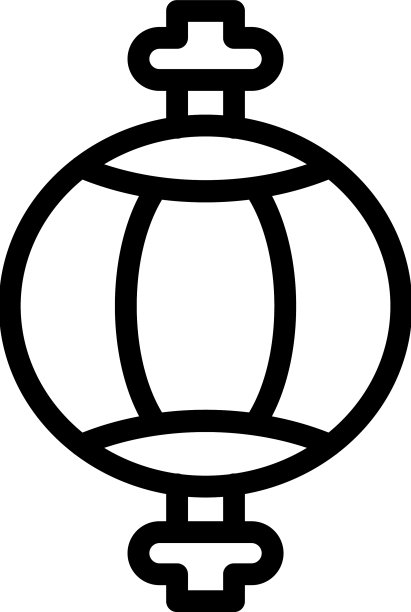 圆形拳击拳图标轮廓战斗图片下载