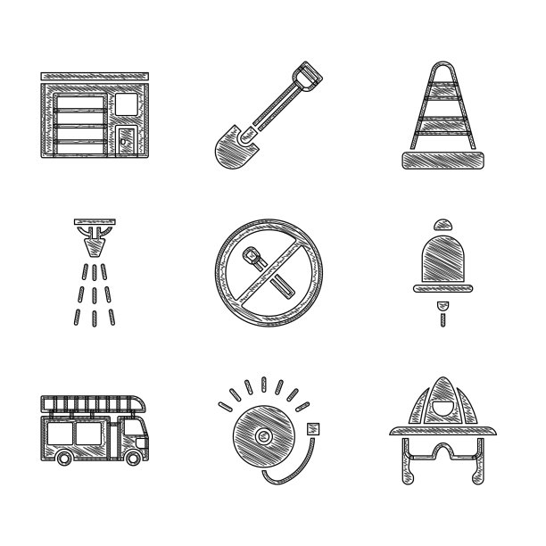 没有火柴，响警铃消防员图片下载