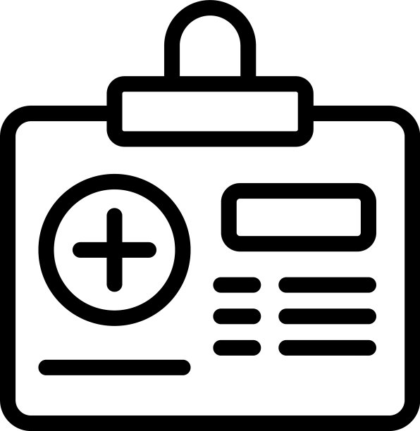 兽医身份证图标宠物动物轮廓图片下载